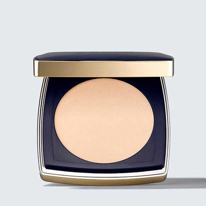 A Double Wear Pressed Powder foundation palette